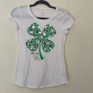 White top for girls from Justice